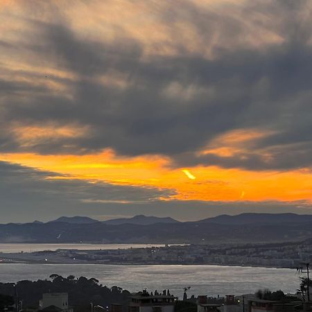 Agreable 3 Pieces Climatise Avec Vue Mer Et Parking Villefranche-sur-Mer Ngoại thất bức ảnh