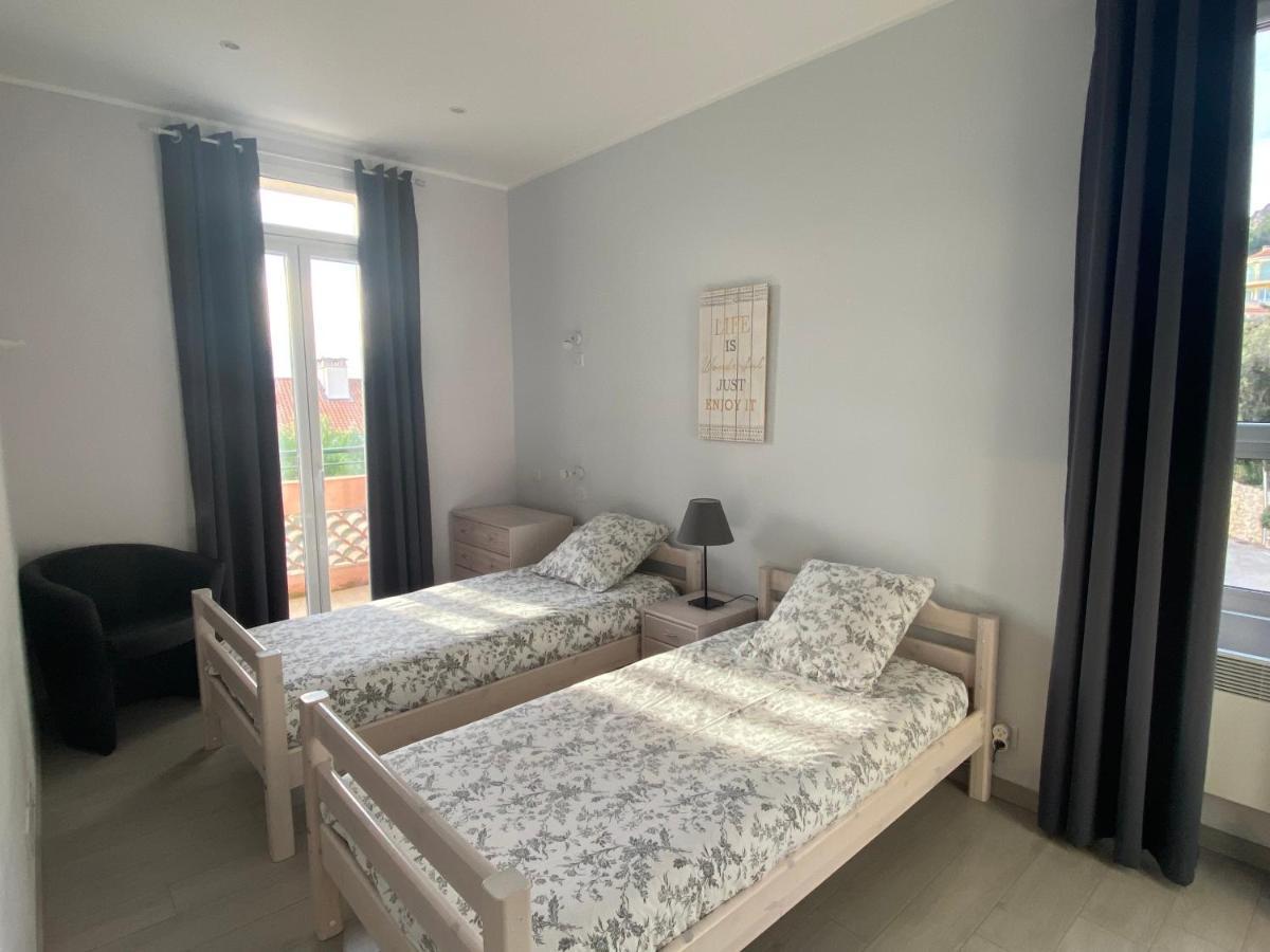 Agreable 3 Pieces Climatise Avec Vue Mer Et Parking Villefranche-sur-Mer Ngoại thất bức ảnh