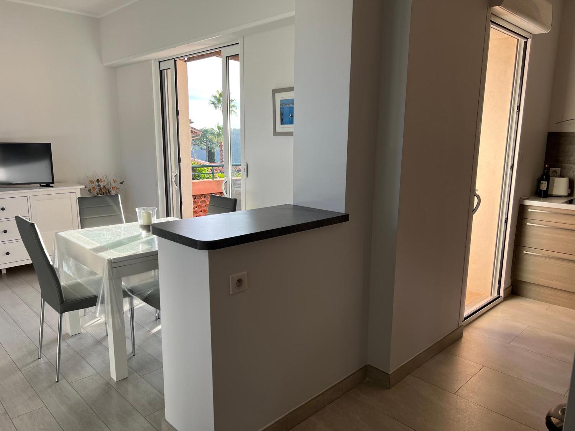 Agreable 3 Pieces Climatise Avec Vue Mer Et Parking Villefranche-sur-Mer Ngoại thất bức ảnh